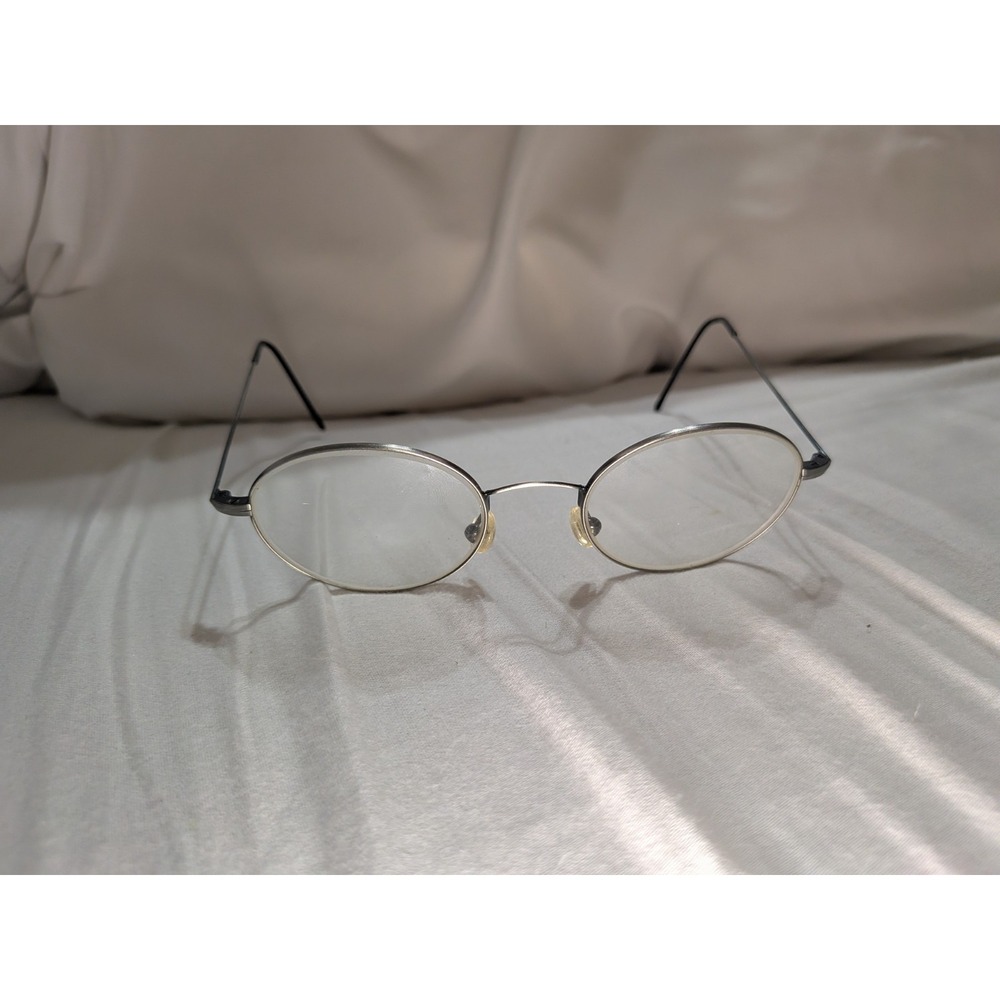 Rodenstock R4150 Eyeglasses Frame Authentic Unisex Silver Titanium Italy